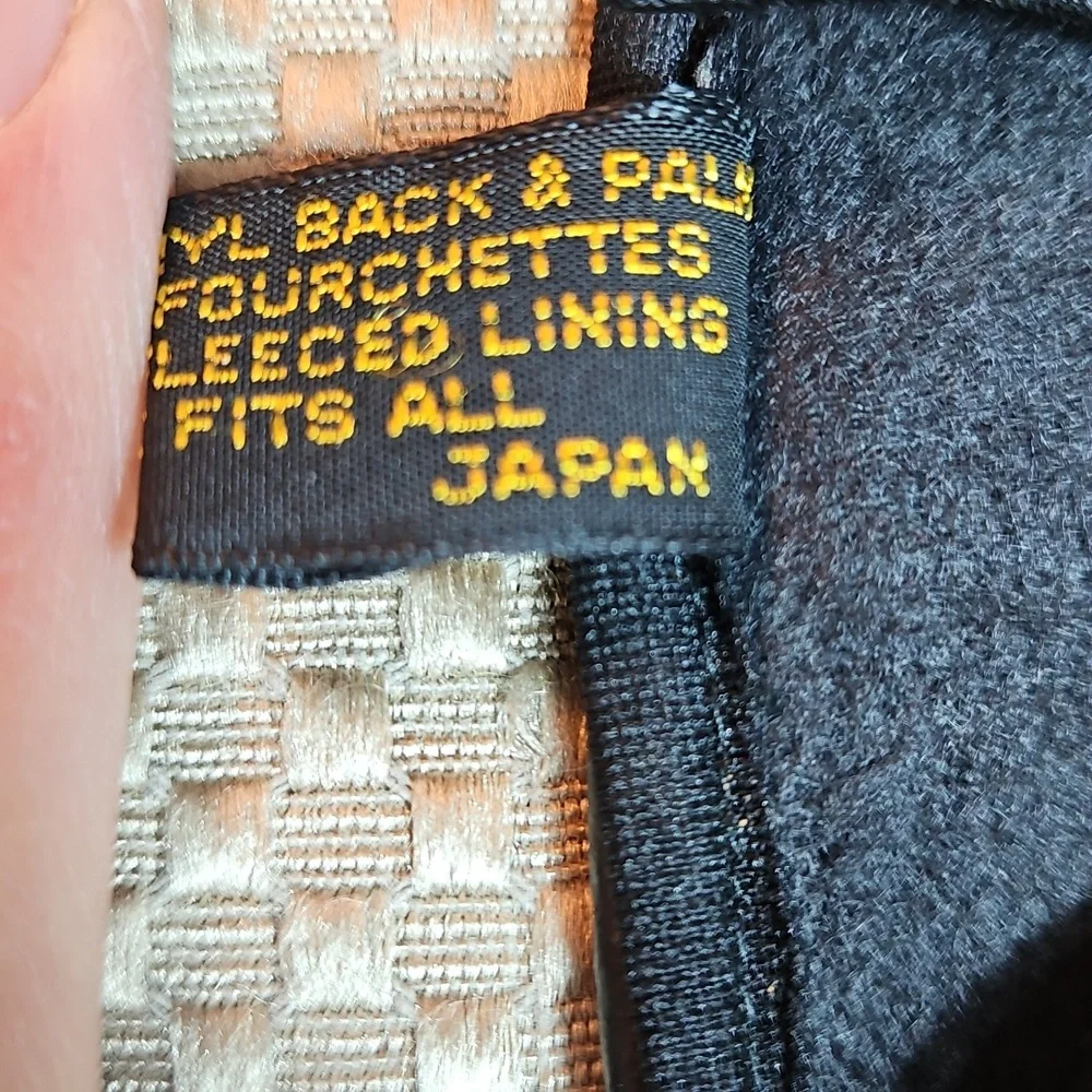 Vintage vegan leather